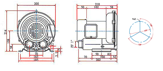 Side Channel Blower HB-129