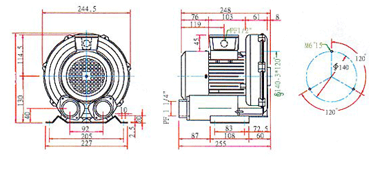 Side Channel Blower HB-229