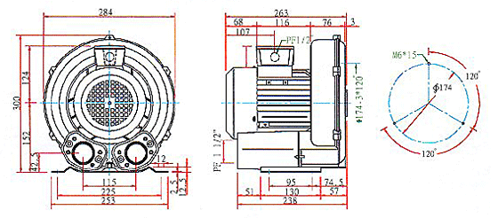 Side Channel Blower HB-329