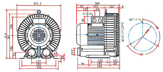 Side Channel Blower HB-529