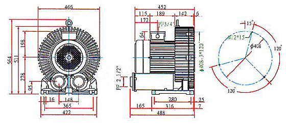 Side Channel Blower HB-729