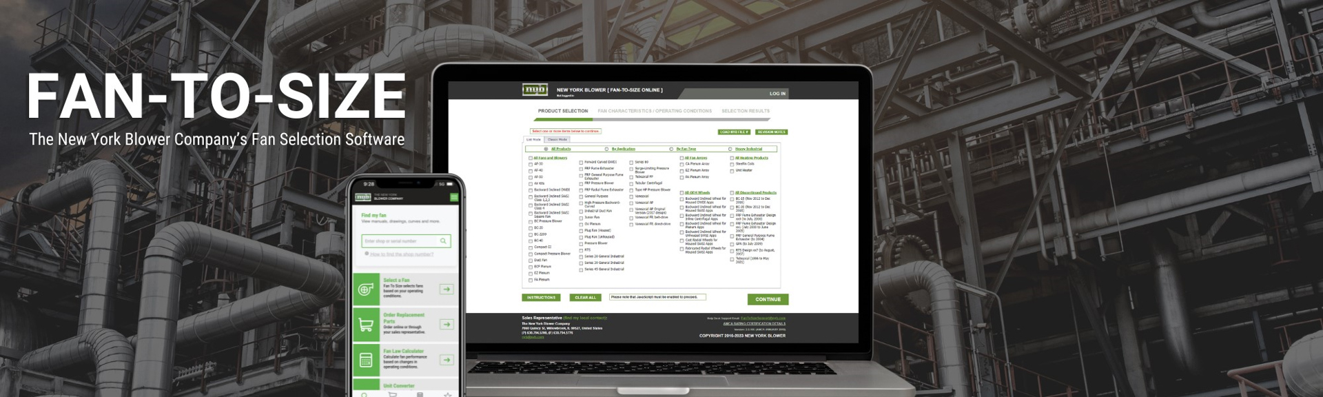 AirEng Industrial Fan Selection software