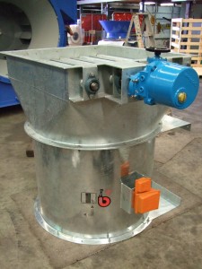 Actuated Blade Damper, Mechanical, Axial Fan, Ventilation, Opposed Blade Damper, Exhaust Fan, Supply Air Fan